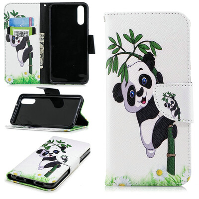 

BEFOSPEY Painting PU LeatherSoft TPU Card Slot Stand Wallet Case For Huawei P2058