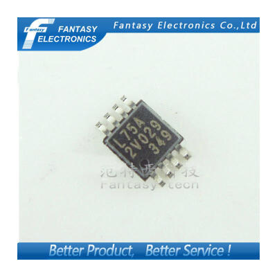 

10PCS LM75ADP MSOP8 LM75 MSOP L75A SMD new&original IC free shipping