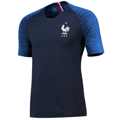 

2018 World Cup France Italy Portugal Team Home Court Short Sleeve Jersey Fan Version Quality Shirt