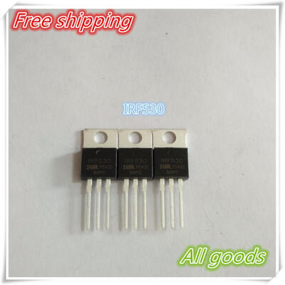 

100pcs IRF530N IRF530 TO-220 IRF530NPBF Power MOSFET N-Channel 17A 100V 100PCS/LOT Free Shipping