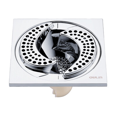

Ou Lin OULIN OLDLT210-Y new vortex floor drain spiral water side suction deodorant anti-blocking 50 water