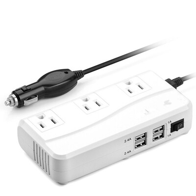 

200W Автомобильный инвертор питания 12V DC для AC 220V Автоматический модифицированный инвертор преобразователя инвертора питания