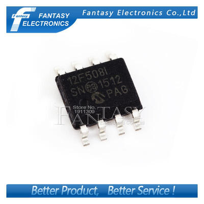 

10PCS PIC12F508-I/SN SOP8 PIC12F508 SOP PIC12F508-I SMD 12F508I new and original IC free shipping