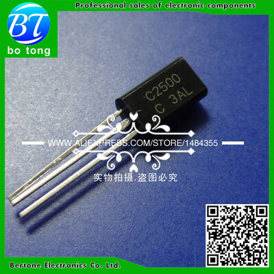 

Free Shipping 100pcs/lot 2SC2500 C2500 NPN 2A/30V TO-92L triode transistor