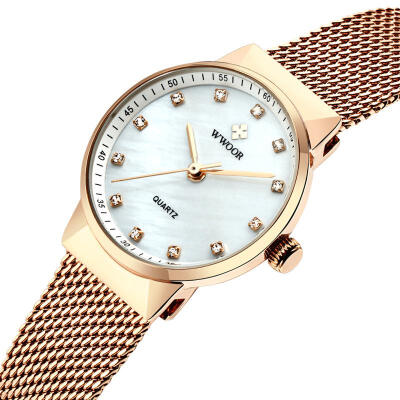 

Luxury Female Wrist Watch 50m Waterproof Rose Gold Watch Women Quartz Watches Ladies Luxury Female Wrist Watch Girl Clock Relogio