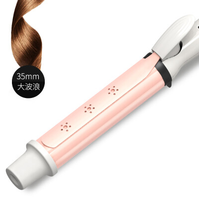 

Lena flower stick hair curler essential oil scented hair stick large wave large volume water ripple electric roll stick does not hurt pink 608-35mm