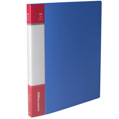 

Office Depot FFA4 long folder folder folder A4 PP material blue