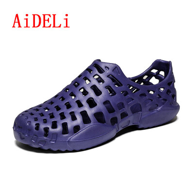 

AiDELi Mens Sandals Slippers Outdoor Lightweight Comfortable Beach Shoes