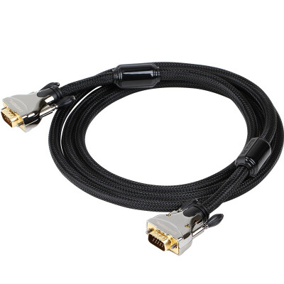 

Akihabara CHOSEAL QS5107T2 VGA 3 9 Engineering HD VGA Cable Computer TV Cable Projector Video Data Signal Cable 2 m