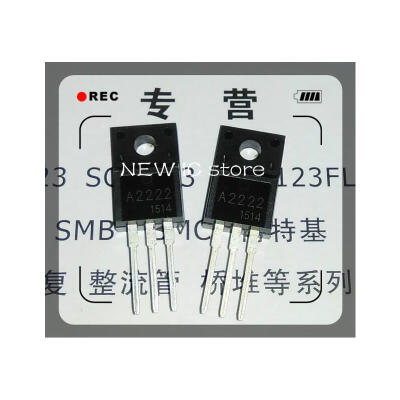 

100PCS 2SA2222 A2222 TO-220F new original
