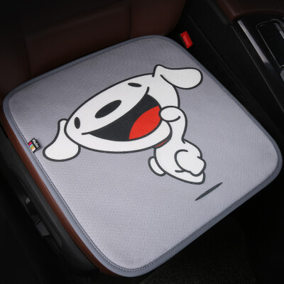 

Jingdong JOY joint name Mu Bao MUBO car seat smile mouth often open small seat cushion cartoon office chair sofa home single piece breathable small square pad gray