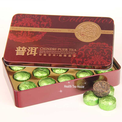 

2011 yr Aged Mini Puer Tuocha Tin Foil Gift Packing Puerh Puer Tea Gift 75g Aged puerh best organic tea