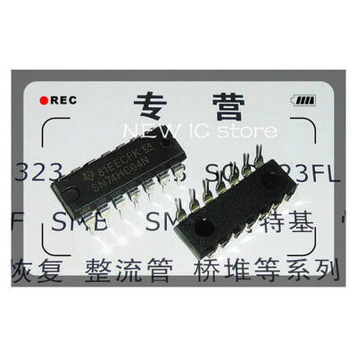 

Free Shipping 100pcs/lot 74HC04 74HC04N SN74HC04N DIP14