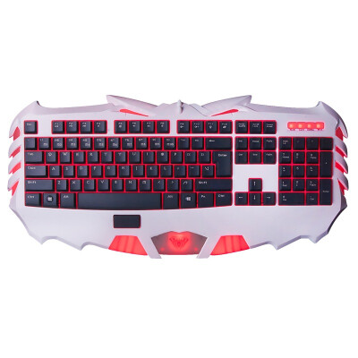 

Tarantula (AULA) Anonymous Swordsman Three-color Backlit Professional Game Keyboard White Edition