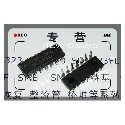

20PCS 74HC04 74HC04N SN74HC04N DIP