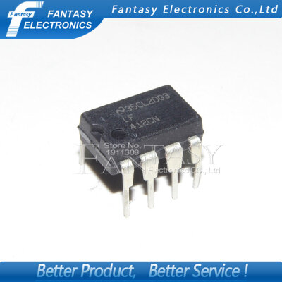 

10PCS LF412CN DIP8 LF412 DIP new and original IC free shipping