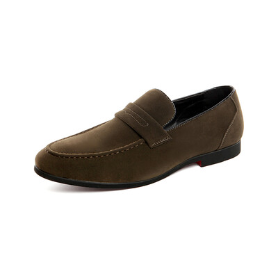 

JUQI Business Men Oxford Casual Flat Leather Shoes