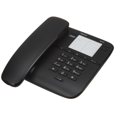 

Set of Gigaset original Siemens brand 6005 office machine home phone (black