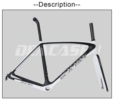 

2018 Deacasen Carbon Fiber Road Frame Di2&Mechanical Bike Carbon Road Frame ForkSeatpostHeadsetClamp Racing Carbon Bicycle