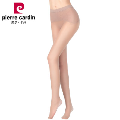 

Pierre Cardin stockings pantyhose female 12D seamless apple hip stockings cotton bottom velvet thin pantyhose 3 strips dark skin color code