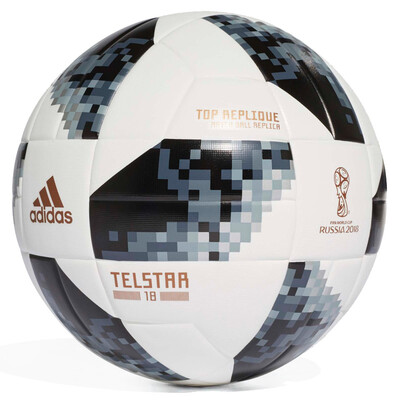 

Adidas adidas Football WORLD CUP TOPR TV Star Telstar18 Кубок мира по футболу CE8091 5 Ball White