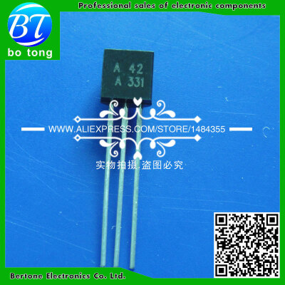 

Free Shipping New MPSA42 2SA42 A42 TO-92 0.5A / 300V 50PCS a package