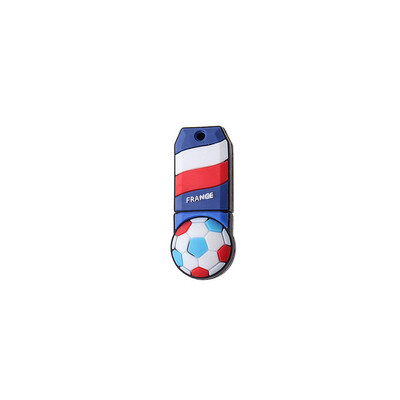 

Fillinlight World Cup Сувенир Франция Футбольная команда Key Chain Silicon USB Flash Drive USB 2.0 Flash Drive USB Flash Memory
