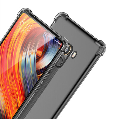 

Мягкий резиновый TPU Anti-Scratch Shockproof Прозрачный корпус бампера для Xiaomi Mi MIX 2