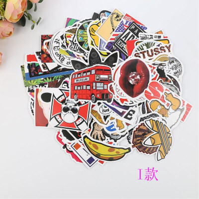 

100 PCS Mixed Stickers for Laptop Luggage Car Bicycle Motorcycle Skateboard Phone Home Decor Decal Graffiti Waterproof Sticker