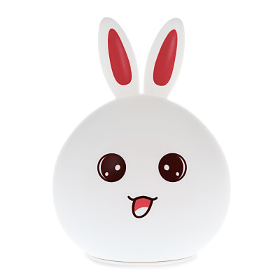 

LED Lovely Rabbit Красочный силиконовый портативный ночник