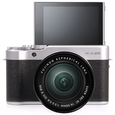 

Fuji FUJIFILM X-A20 XC15-45 Mocha Brown Brown Micro single electric machine touch screen retro modeling HD video WIFI sharing
