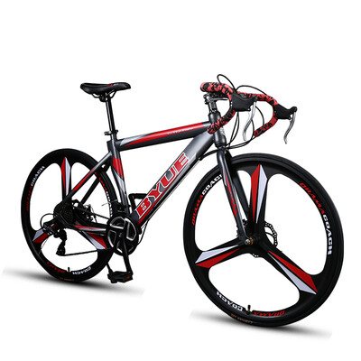 

BYUEBIKE bends road race bicycle dual disc brake for men&women cycling