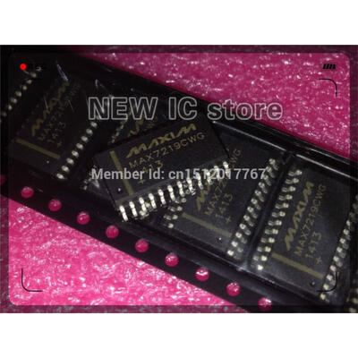

Free Shipping 200pcslots MAX7219CWG MAX7219 SOP-24 New original IC In stock