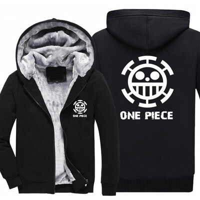 

2018 New autumn winter anime hoodies one piece Death surgeon man hooded sweatshirts usa size