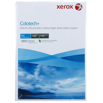 

Xerox (Xerox) Colotech + цветная лазерная бумага 200г А4 100 листов / пакет