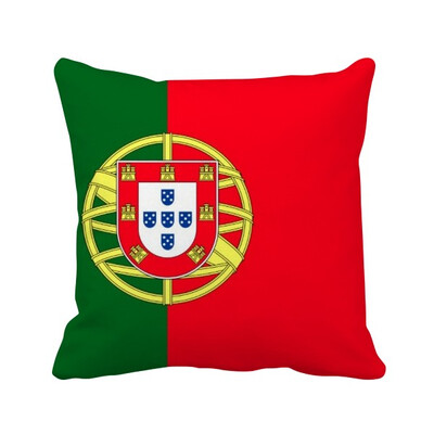 

Portugal National Flag Europe Country Square Throw Pillow Insert Cushion Cover Home Sofa Decor Gift