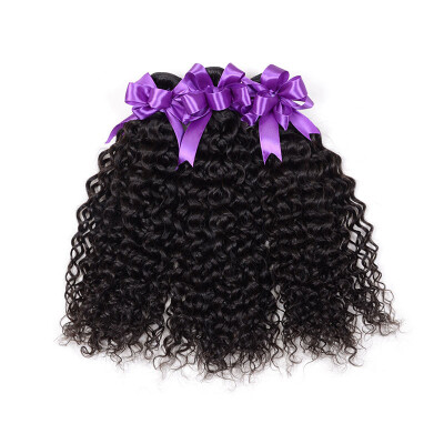 

PASSION HAIR Kinky Curly Human Hair Bundles Malaysian Virgin Human Hair Weave 3 Bundles Extension Natural Color