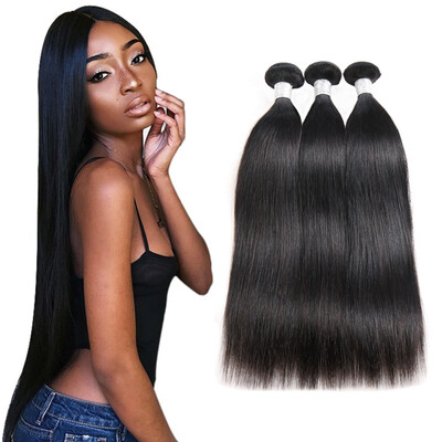 

Nami Hair High Quality Brazilian Straight Virgin Human Hair Weave Extensions 3pcsLot 8"-32" Brazilian Human Hair Weave Bundles