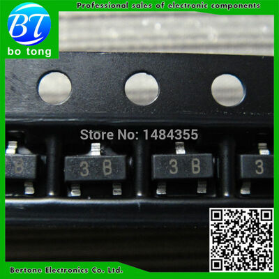 

100PCS/LOT BC856LT1G BC856B BC856 0.1A 65V SOT-23 PNP original transistor New