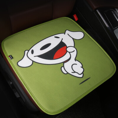 

Jingdong JOY joint name Mubao MUBO car seat smile mouth often open small seat cushion cartoon office chair sofa home single piece breathable small square green