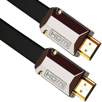 

Shanze SAMZHE GH-15 ultra-thin flat gold-plated version 20 HDMI digital high-definition line 15 m support ultra-clear 2k 4k resolution 3D function