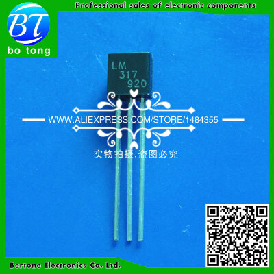 

500PCS LM317 LM317L Voltage Regulator 12V to 37V 100mA 01A TO-92 Package