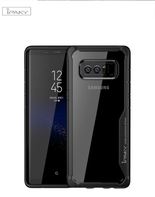 

iPaky для Samsung Galaxy Note 8 Корпусная крышка Силиконовый бампер + пластиковая крышка для галактики Note8 Корпус Ударопрочный защитный экран