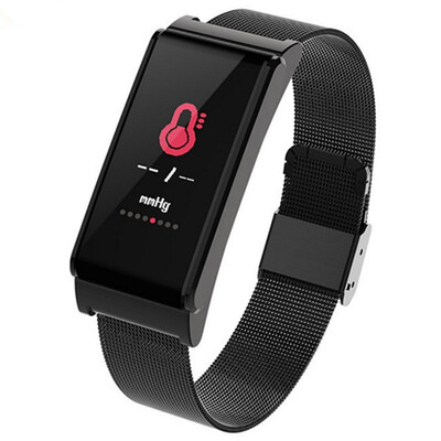 

Смарт-Band Браслет Кровяное давление Heart Rate Monitor Шагомер Фитнес-трекер Bluetooth Спортивные часы Браслеты IP67 Водонепроницаемый
