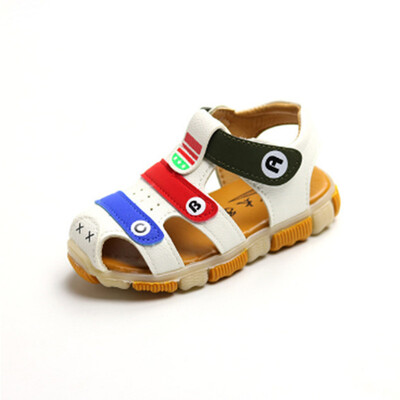 

Kids Shoes Boys Shoes For Summer 2018 New Fashion PU Leather Children Shoes Boys Sandals Mix Clolor Soft Sole Casual Beach Shoes