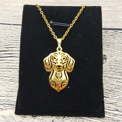 

New Dachshund Necklace Trendy Style Dachshund Pendant Necklace Women Pet Jewellery Fashion Animal Dog Jewellery