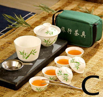 

Набор для набора китайского путешествия Kung Fu Set Kush 4pcs Керамический портативный фарфоровый сервиз чайника Чайные чашки чая Gaiwan Кружка чайной церемонии Teapot
