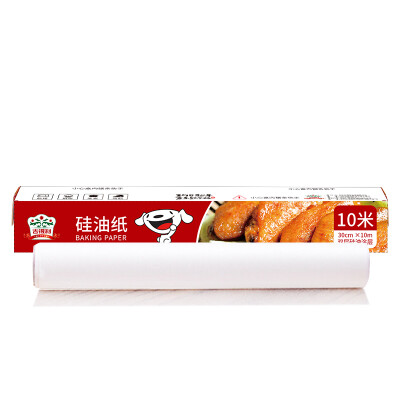 

Jingdong JOY Joint Edition Gideley Silicone Paper Food Grade Barbecue Baking Oil Absorbing Paper Packaging Paper Oven Paper 10m