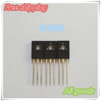 

Free Shipping 50PCS MJE13003 E13003-2 E13003 Transistor TO-126