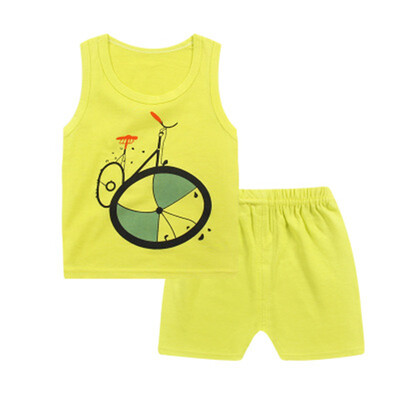 

2018 children Autumn Pajamas clothing Set Boys & girls Cartoon Sleepwear Suit Set kids 2-piece baby clothes